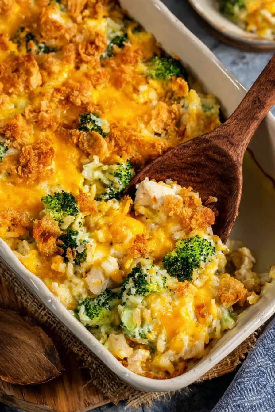 Chicken Broccoli Rice Casserole