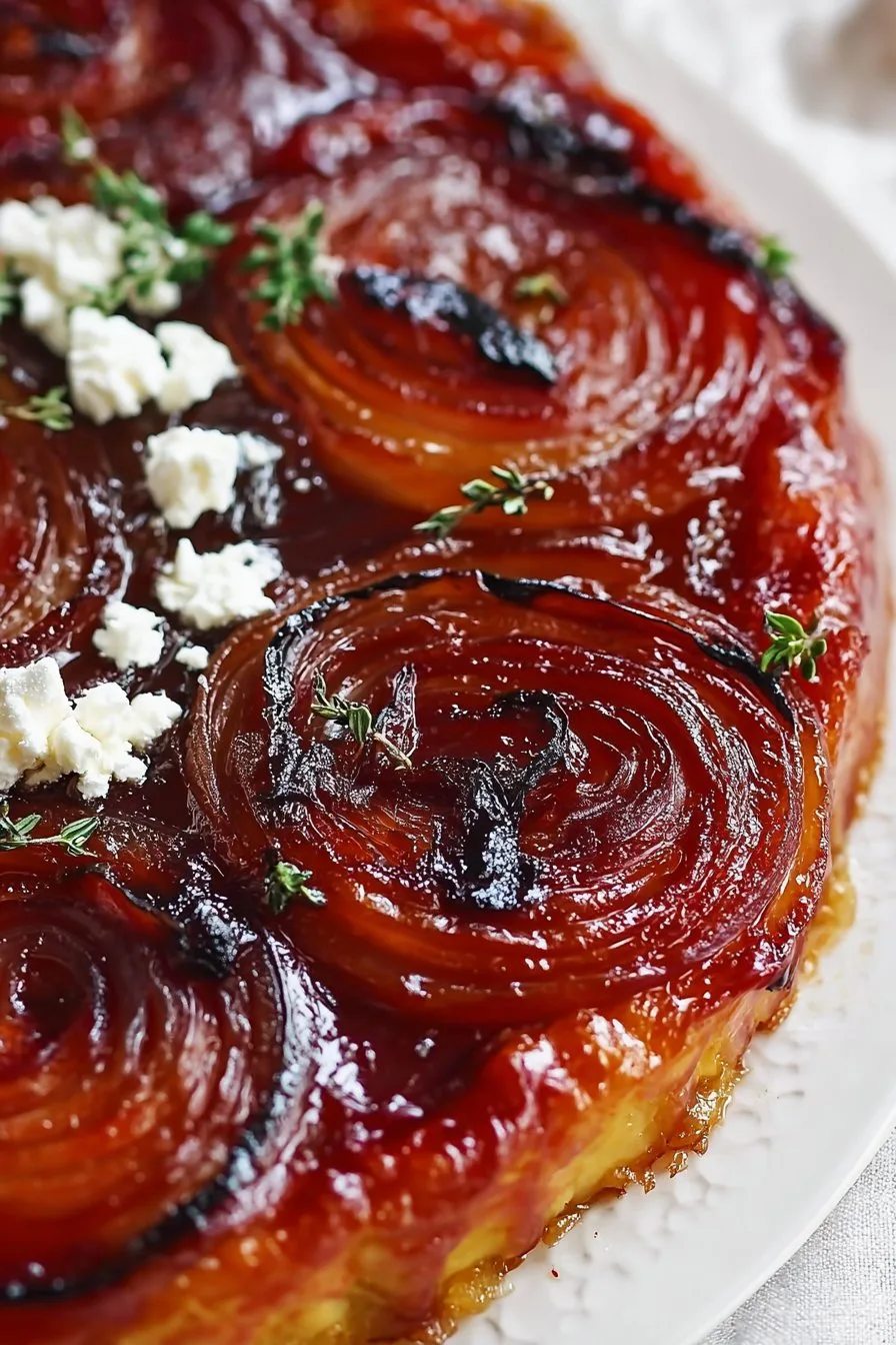 Caramelized Onion Tarte Tatin