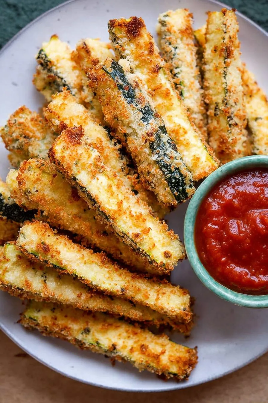 air fryer zucchini fries