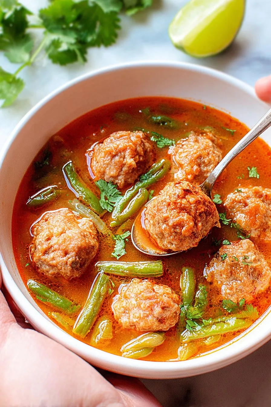 Mexican Meatball Soup (Albondigas Soup)