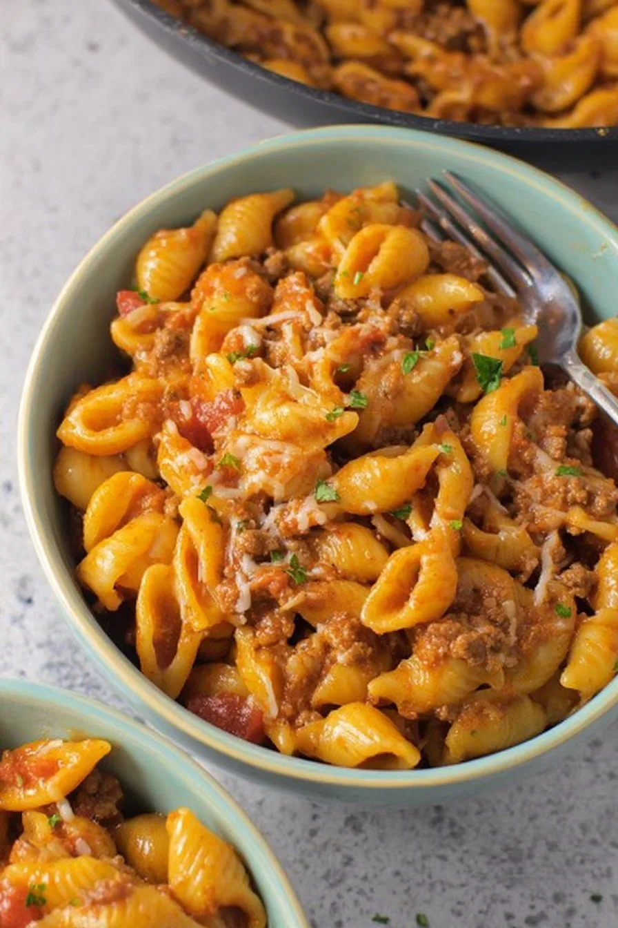 Easy Taco Pasta
