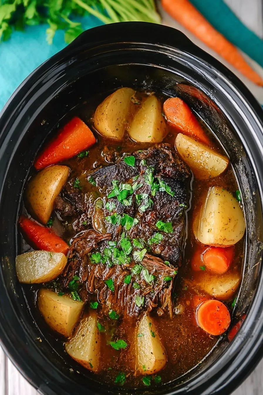 Perfect Slow Cooker Pot Roast