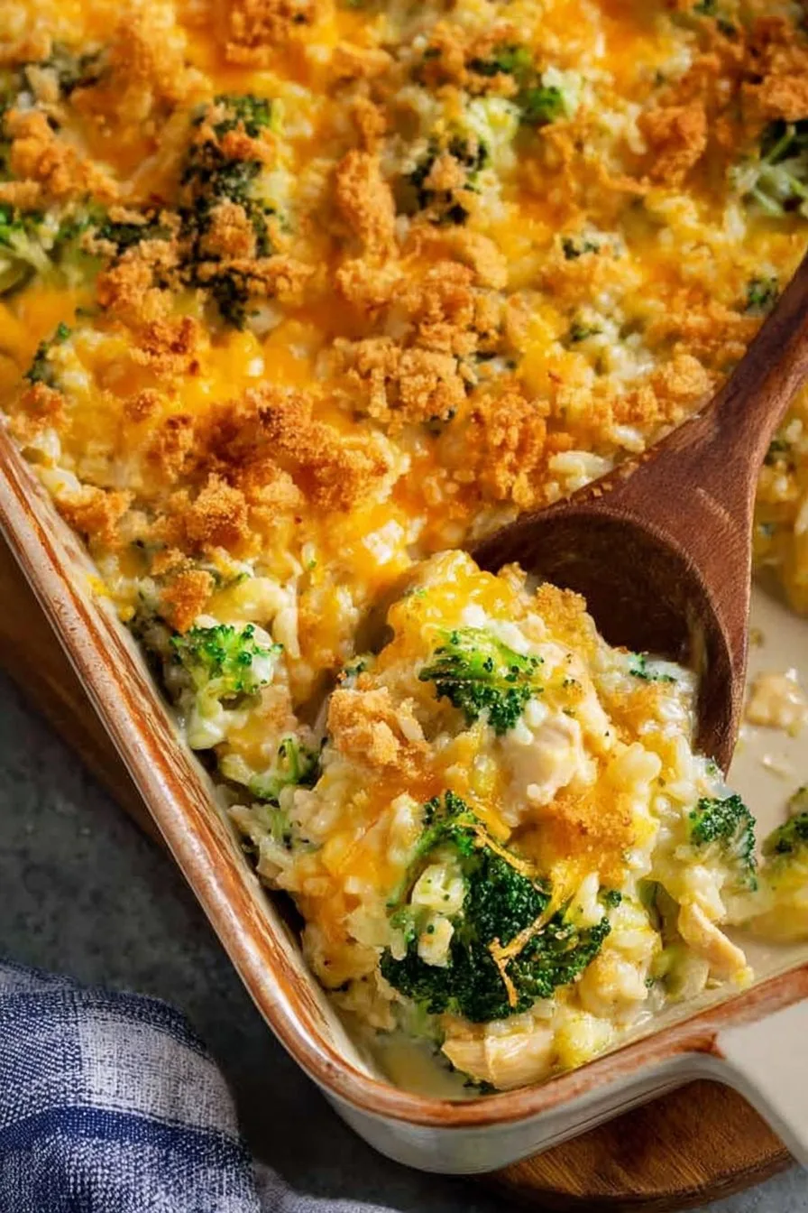 Chicken Broccoli Rice Casserole