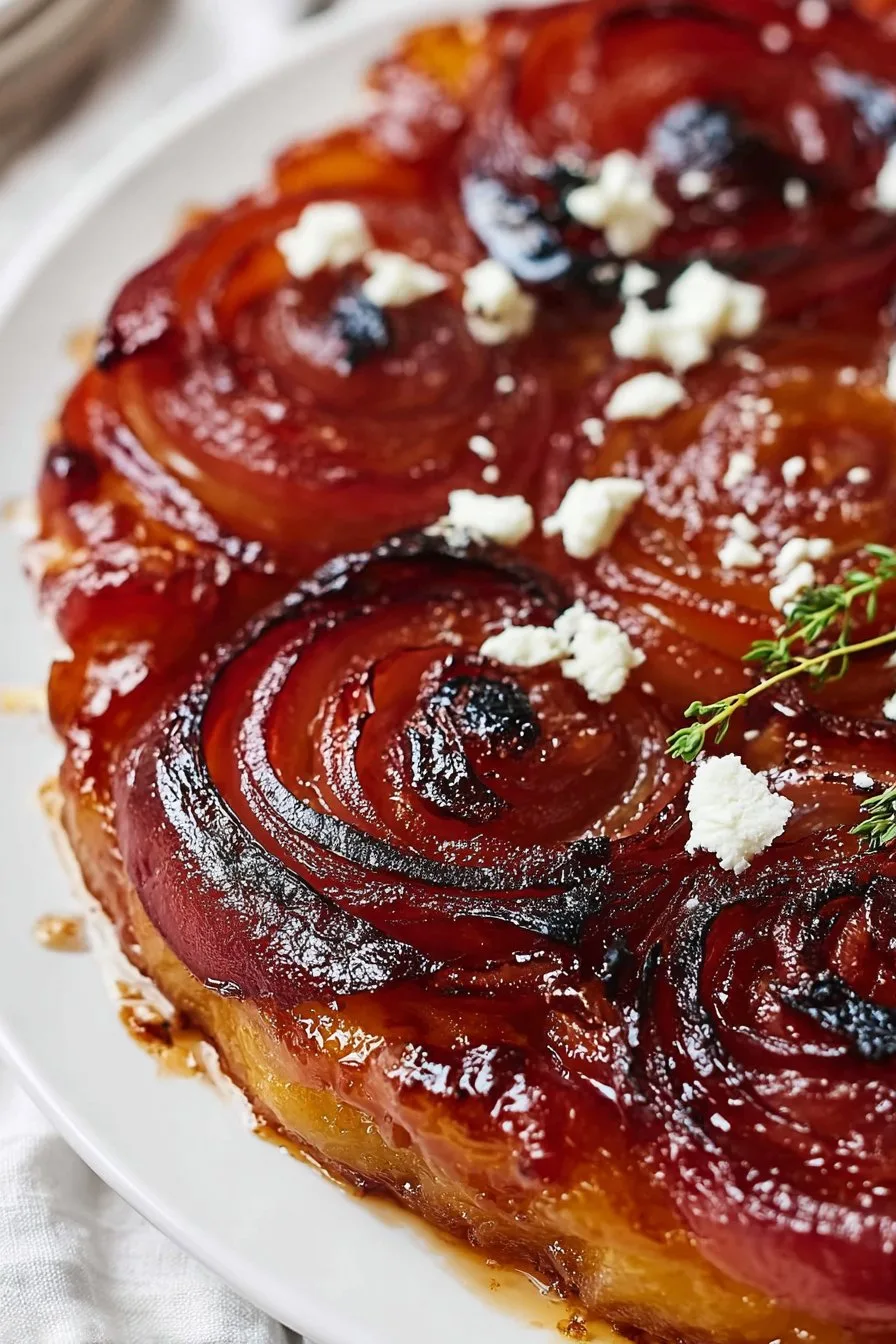 Caramelized Onion Tarte Tatin
