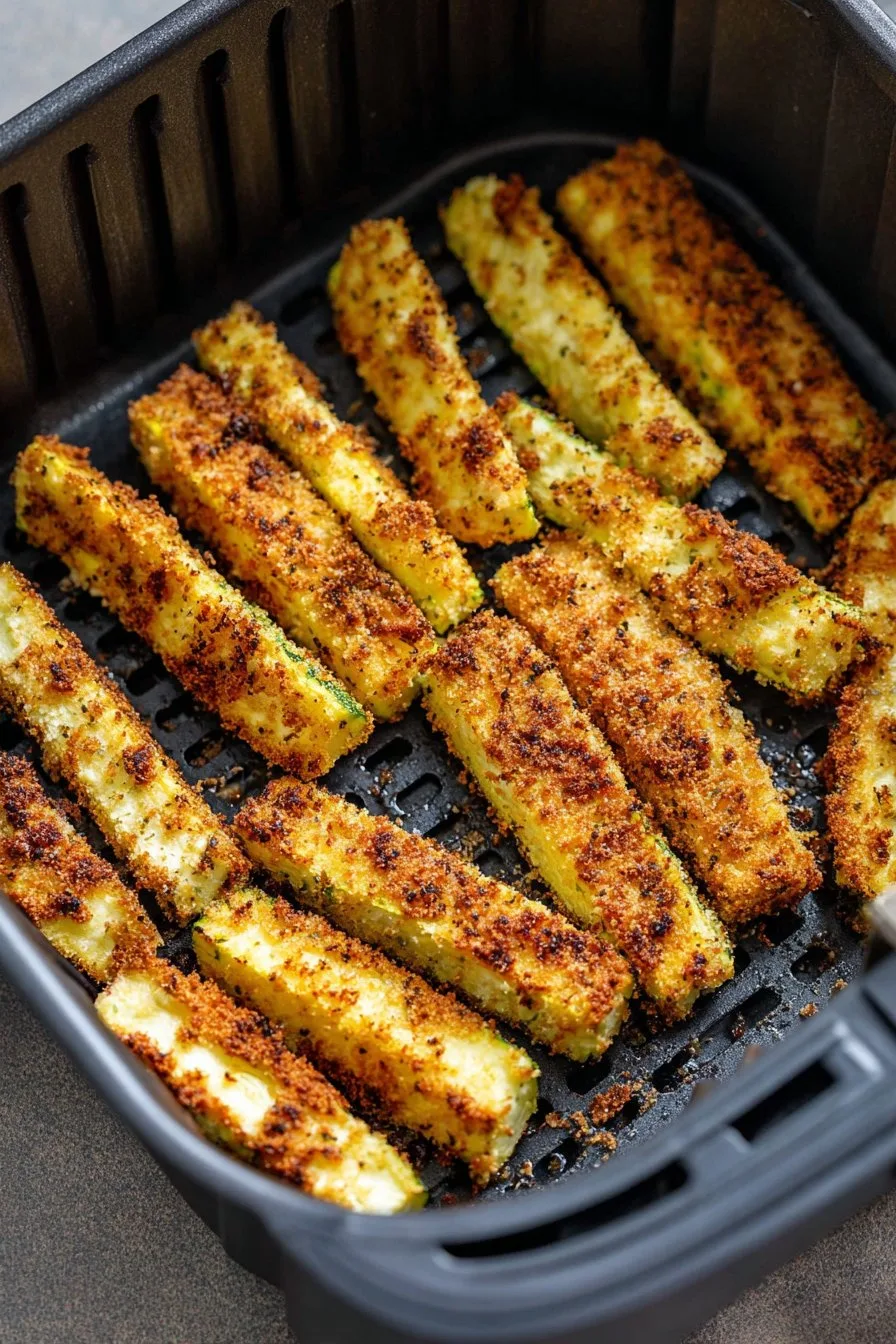 air fryer zucchini fries