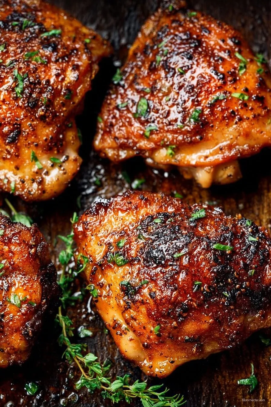 Air Fryer Chicken Thighs