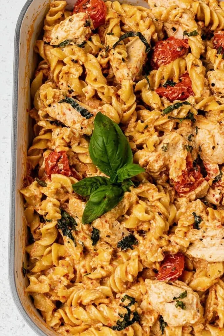 Baked Feta Chicken Pasta