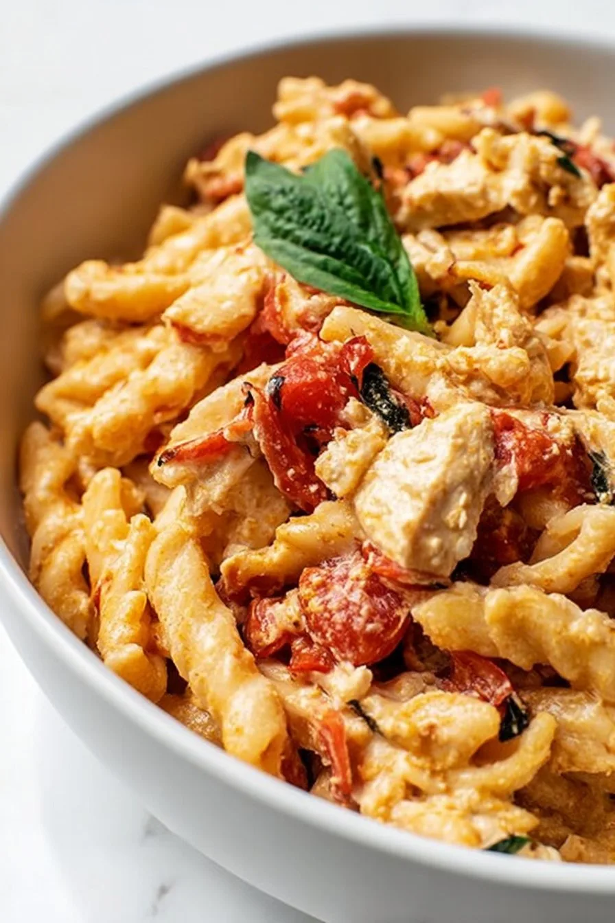 Baked Feta Chicken Pasta