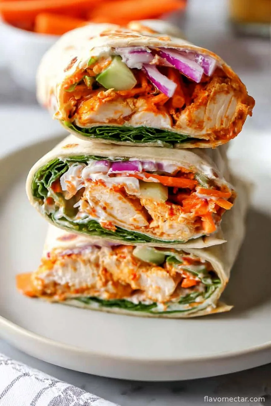 Buffalo Chicken Wraps