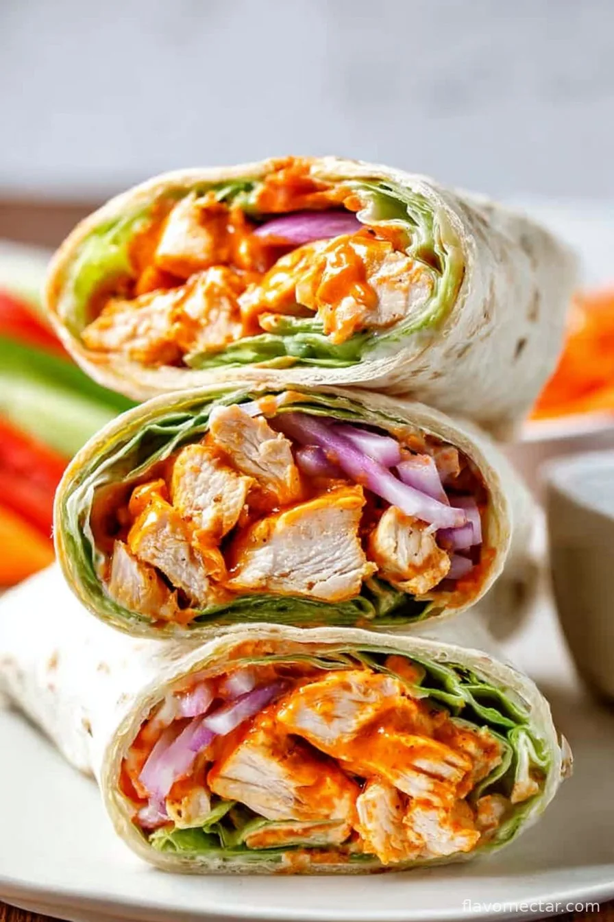 Buffalo Chicken Wraps
