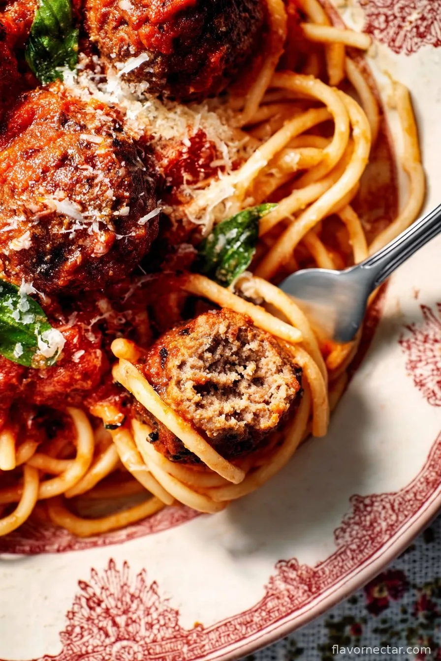 Classic Spaghetti and Meatballs