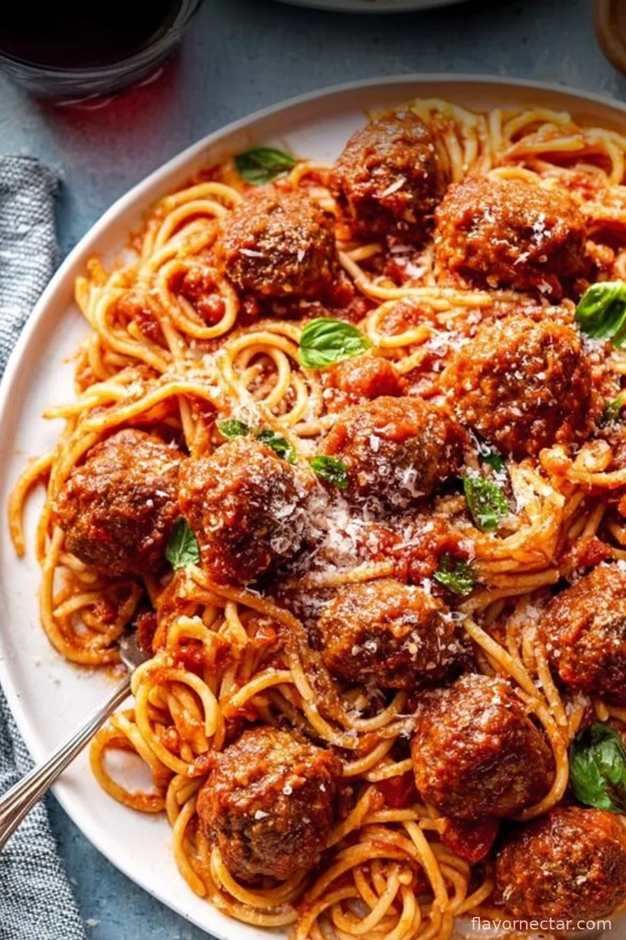 Classic Spaghetti and Meatballs