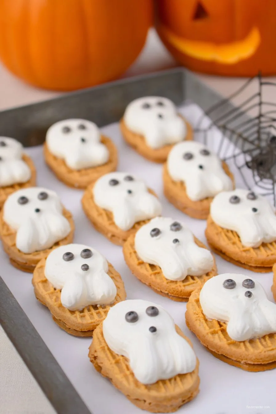 Cute & Creepy Nutter Butter Ghosts