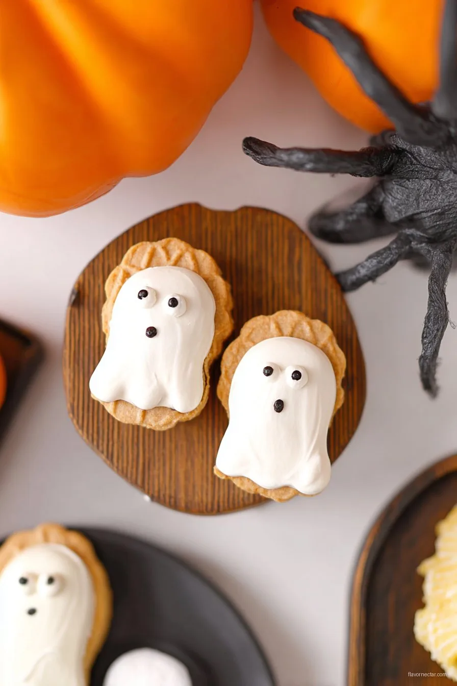 Cute & Creepy Nutter Butter Ghosts