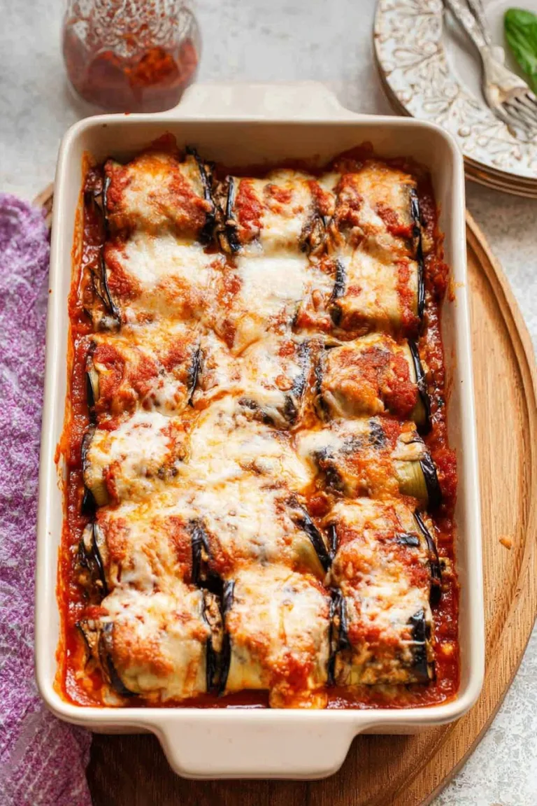 Easy Eggplant Rollatini