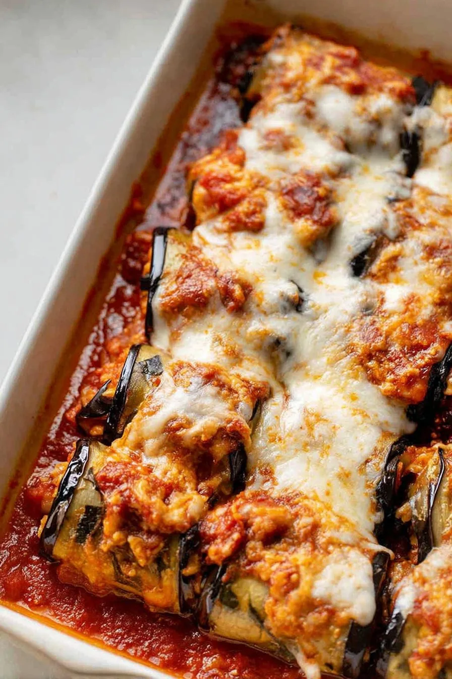 Easy Eggplant Rollatini