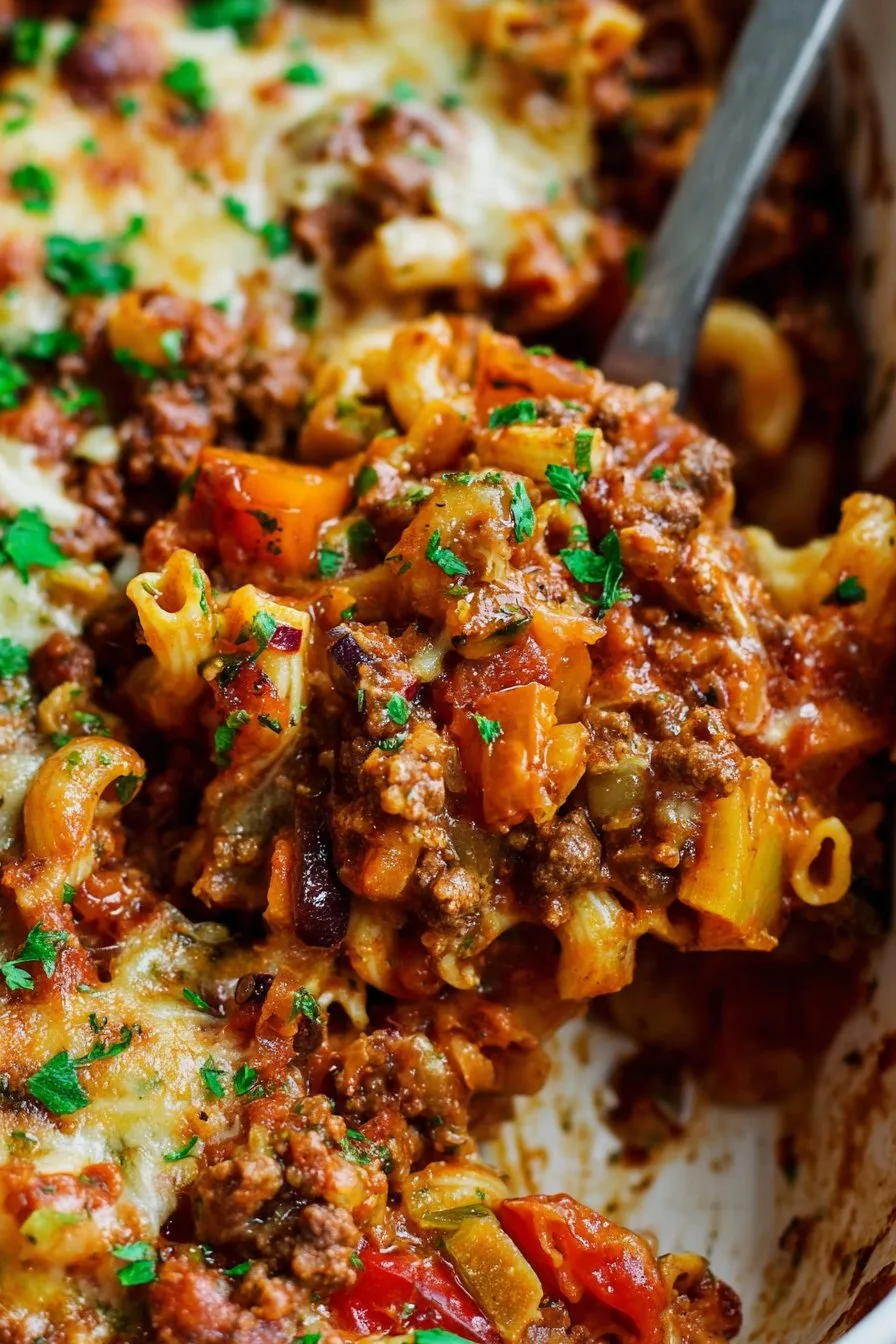 Easy Ground Beef Casserole