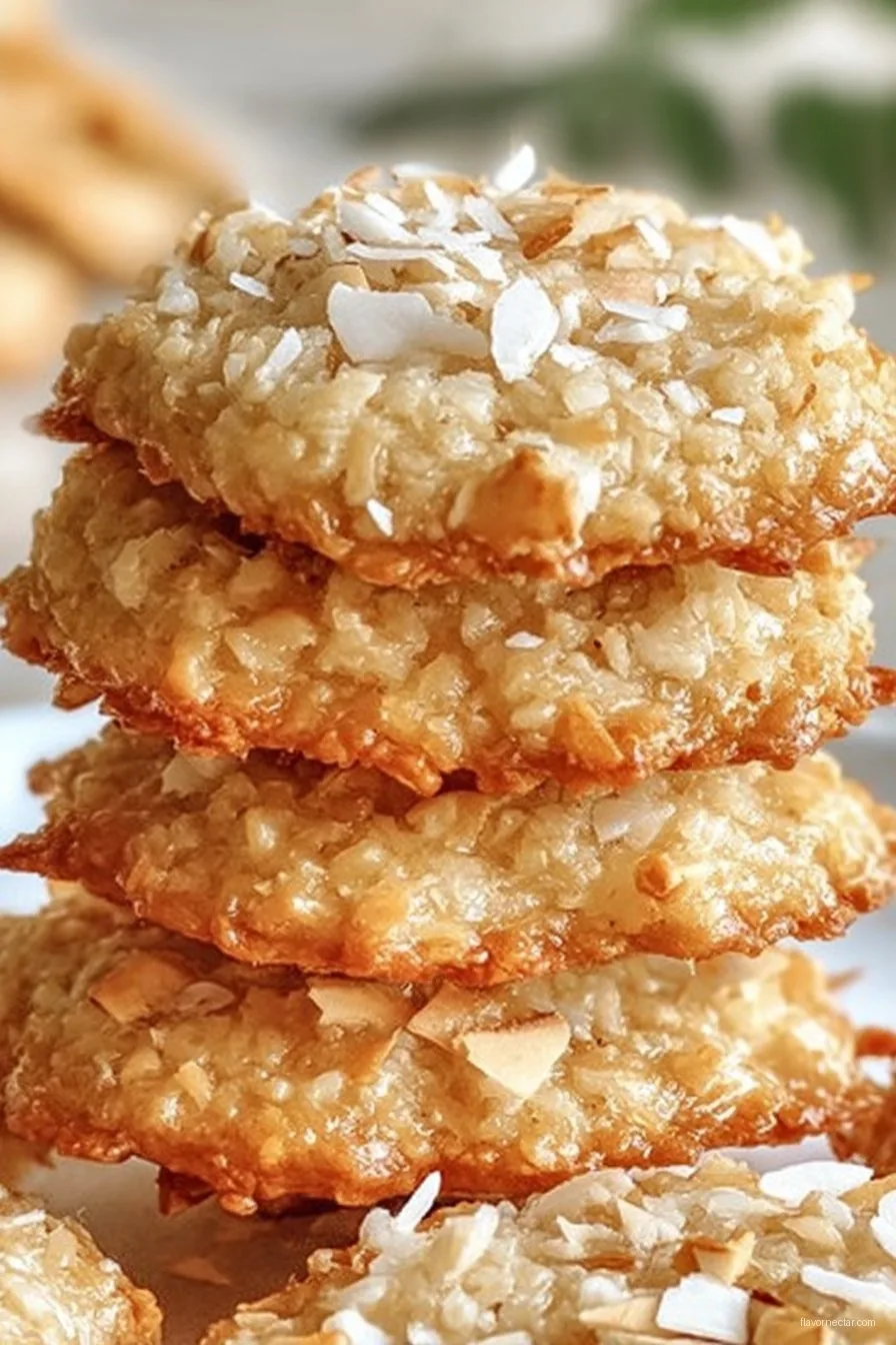 Easy No-Bake Coconut Cookies Recipe