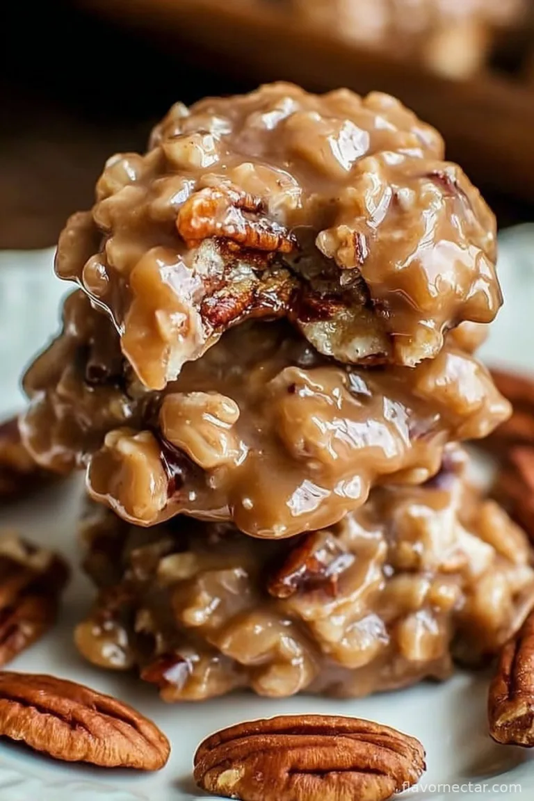 Easy No-Bake Coconut Pecan Pralines Southern Recipe