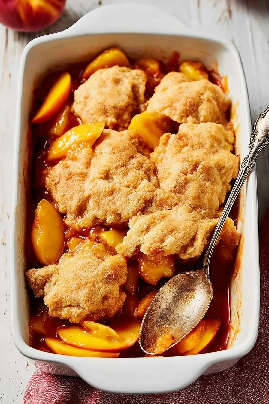 Easy Peach Cobbler