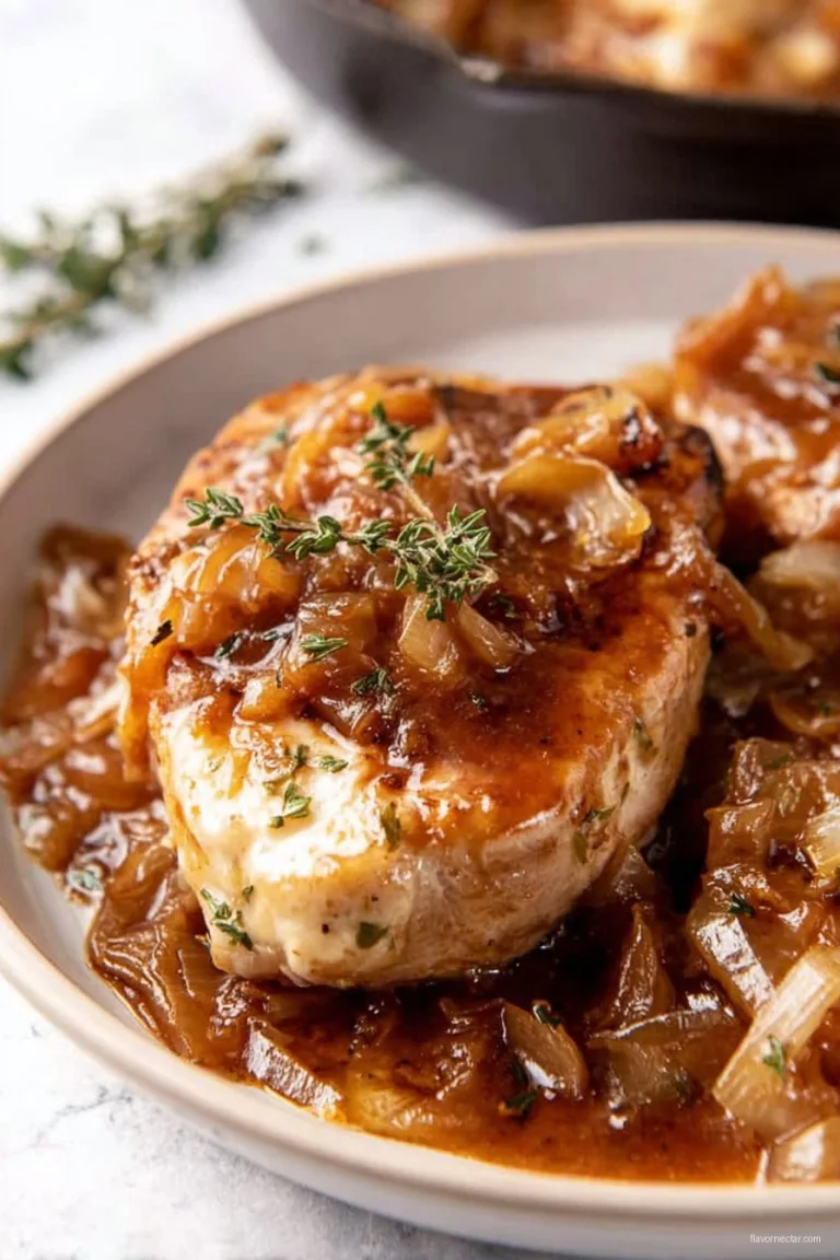 French Onion Pork Chops