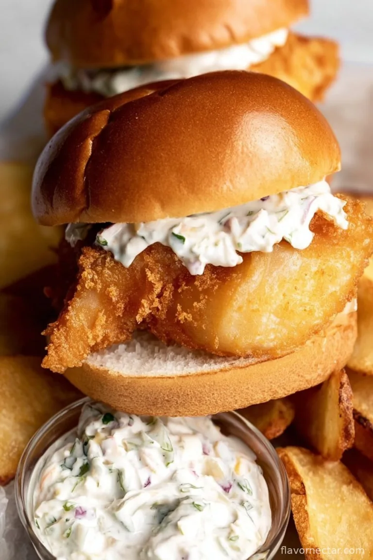 Fried Cod Fish Sandwich