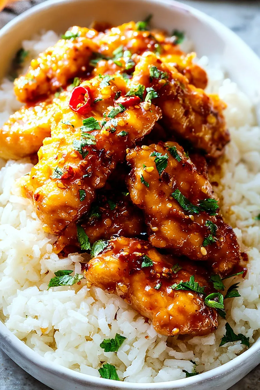 Honey Garlic Chicken