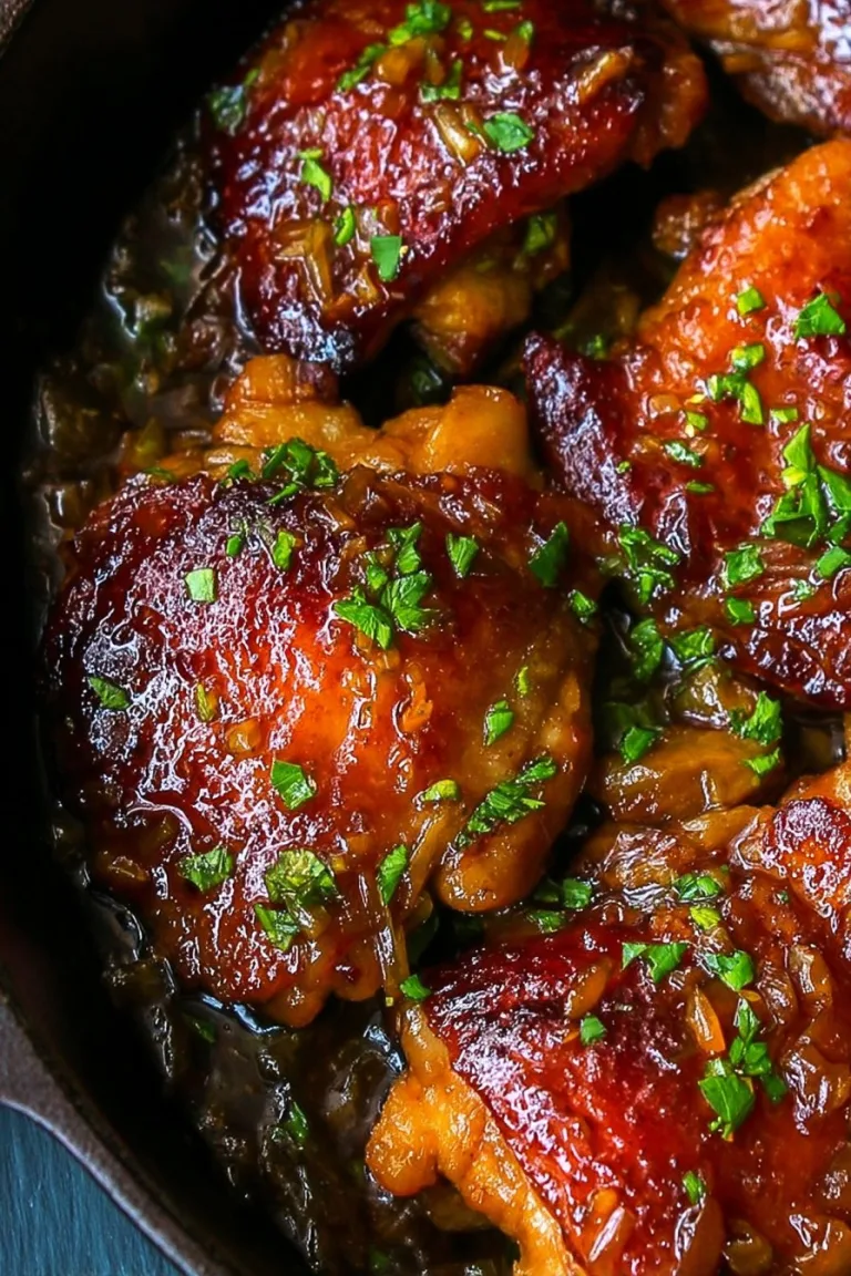 Honey Soy Chicken Thighs