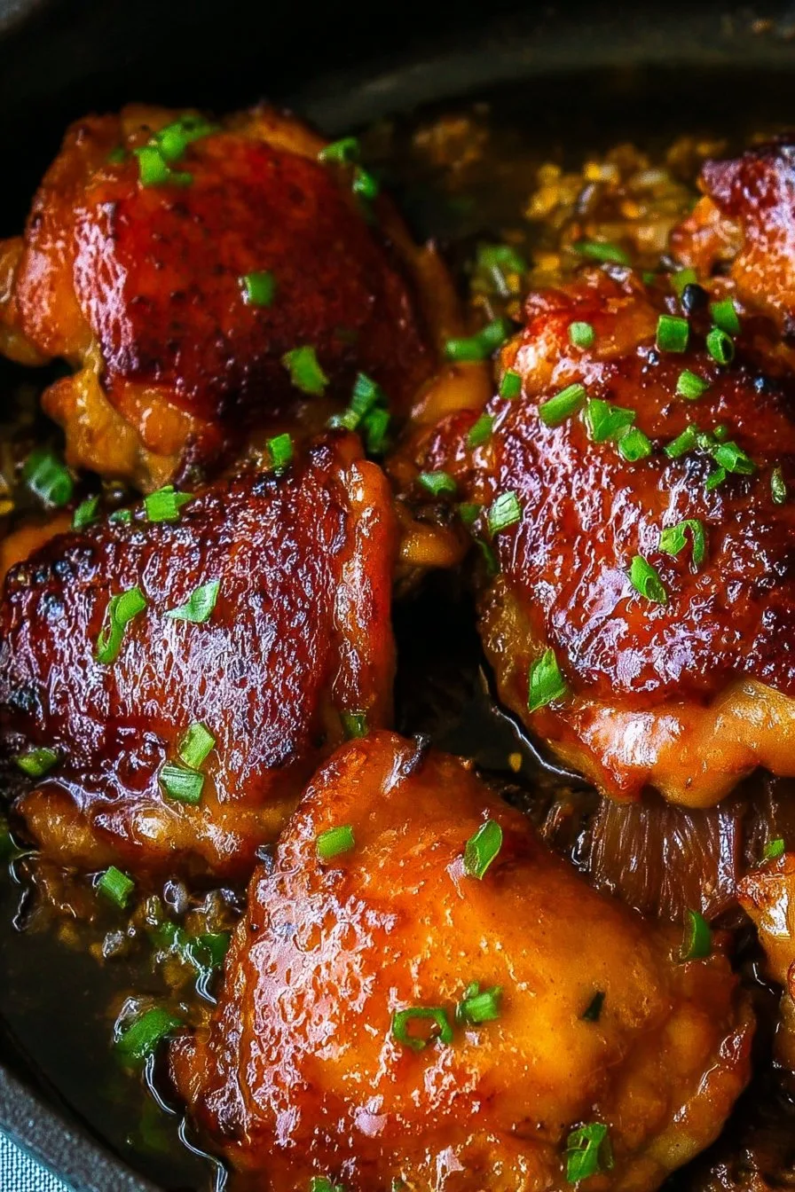 Honey Soy Chicken Thighs