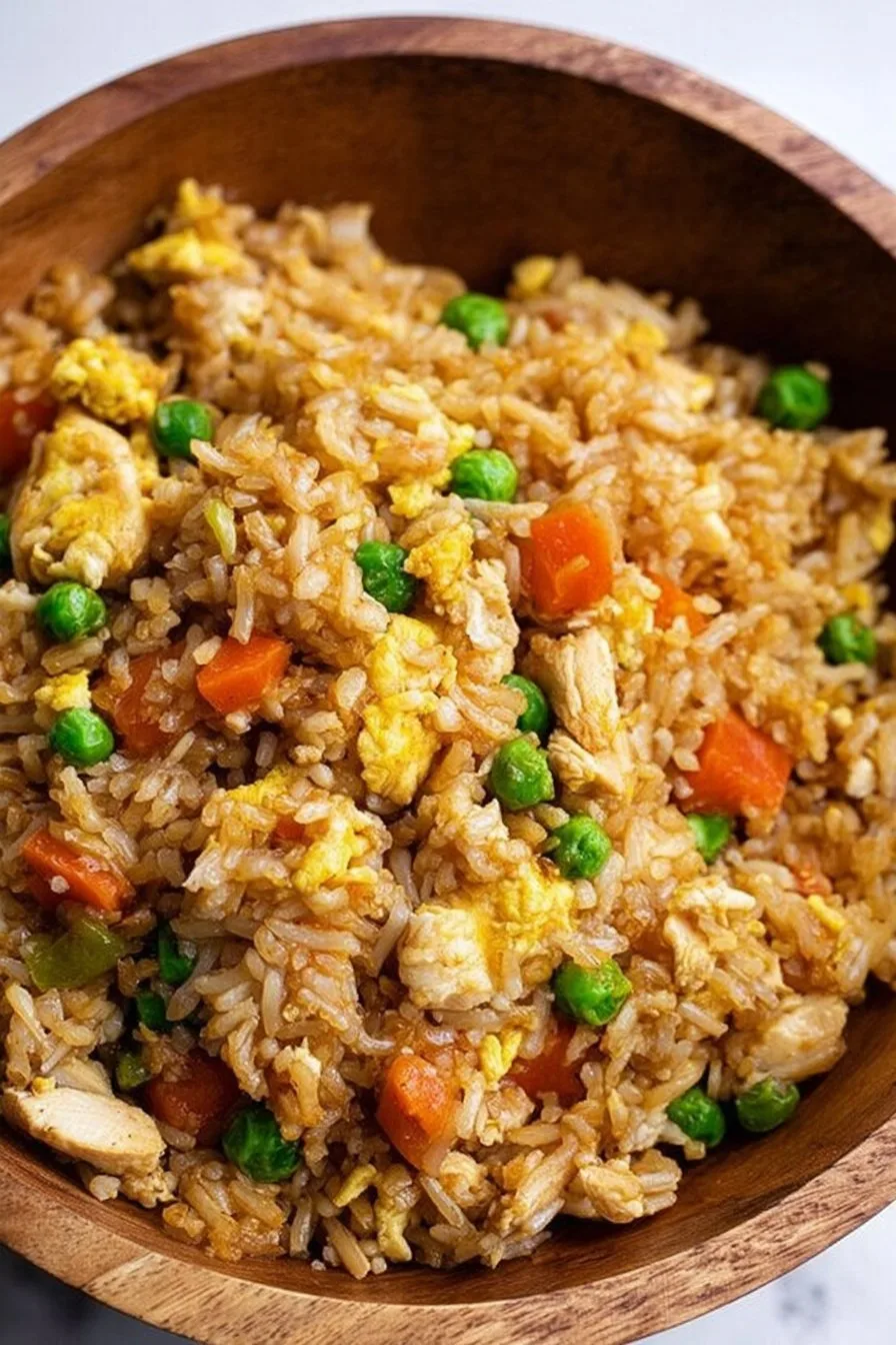 Instant Pot Chicken Fried Rice