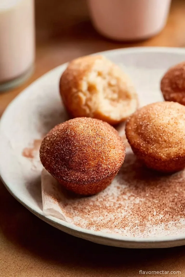 Mini cinnamon muffins