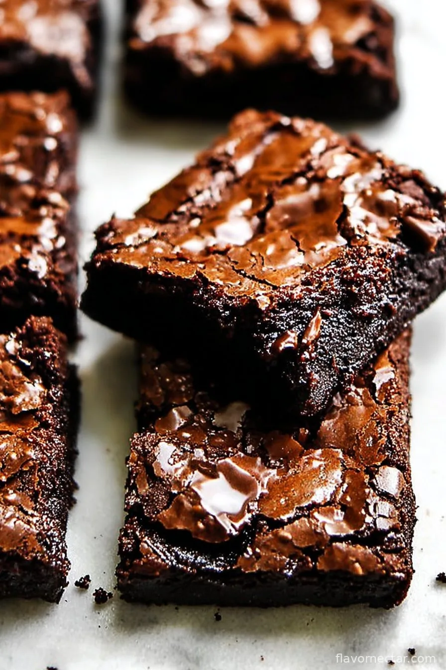 One Bowl Brownies