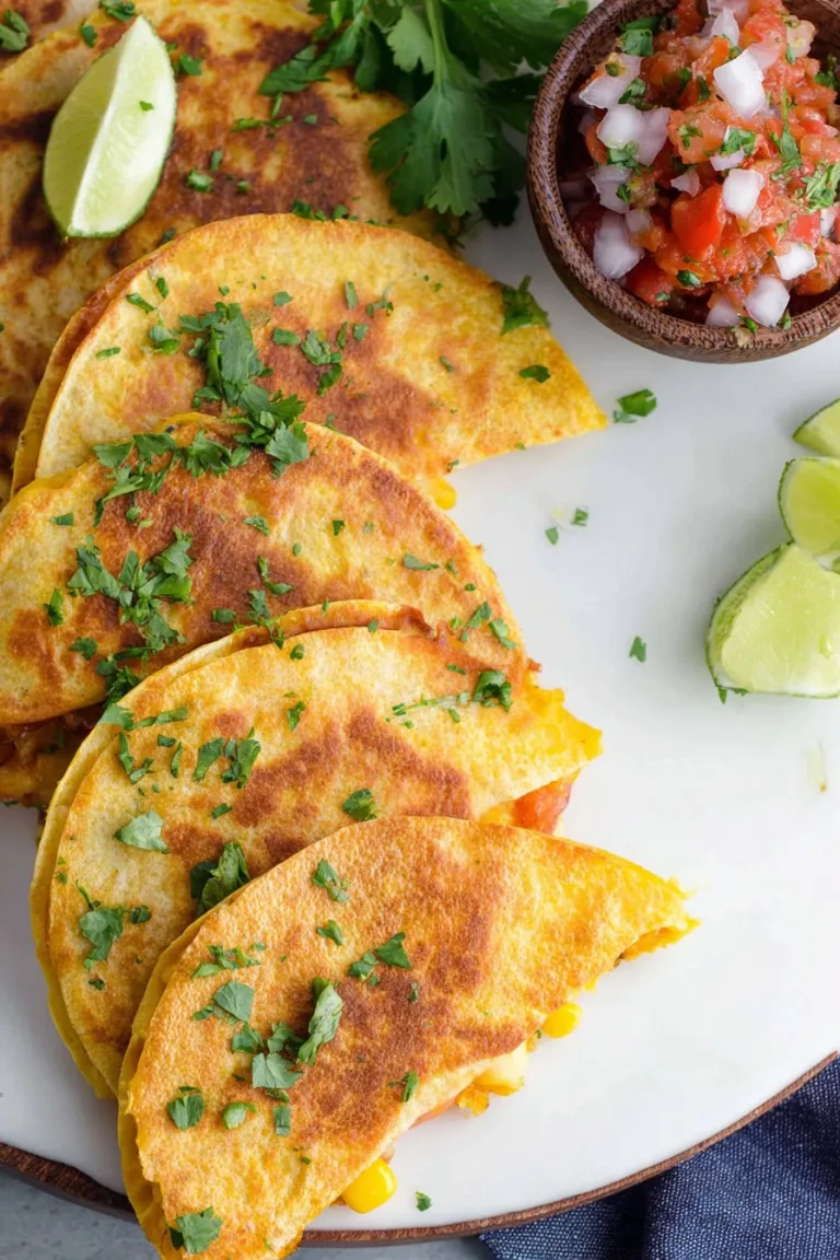 Easy Corn Tortilla Quesadilla