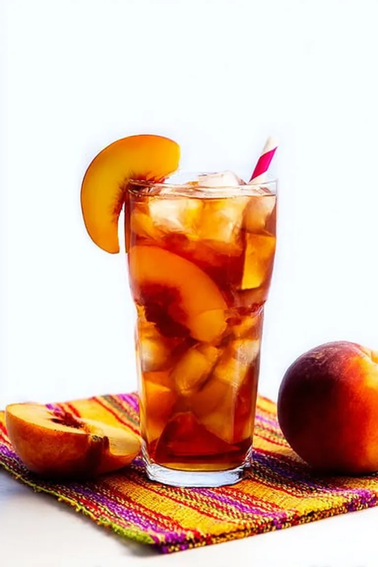 Sweet Peach Iced Tea