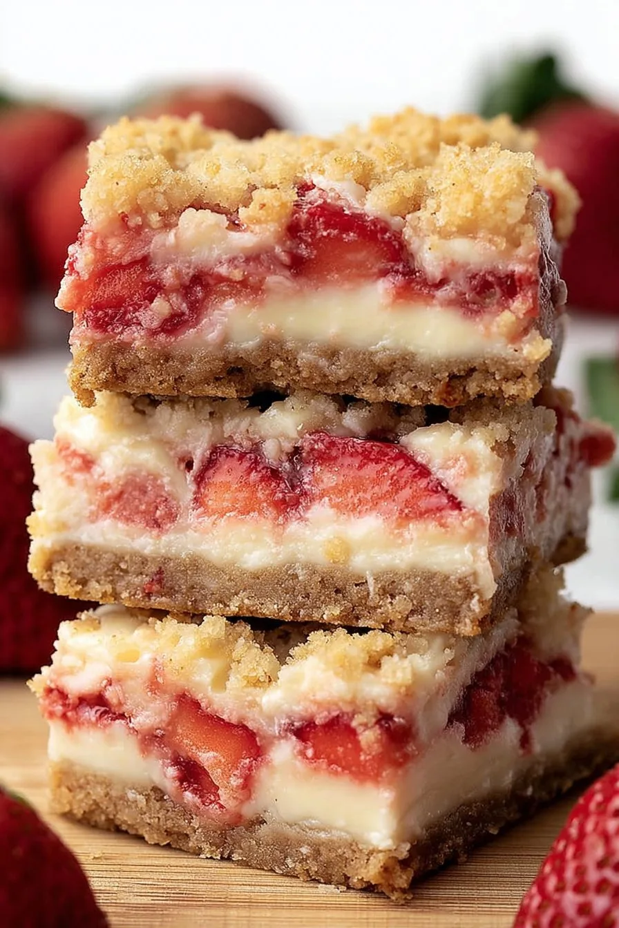 Strawberry Cheesecake Bars