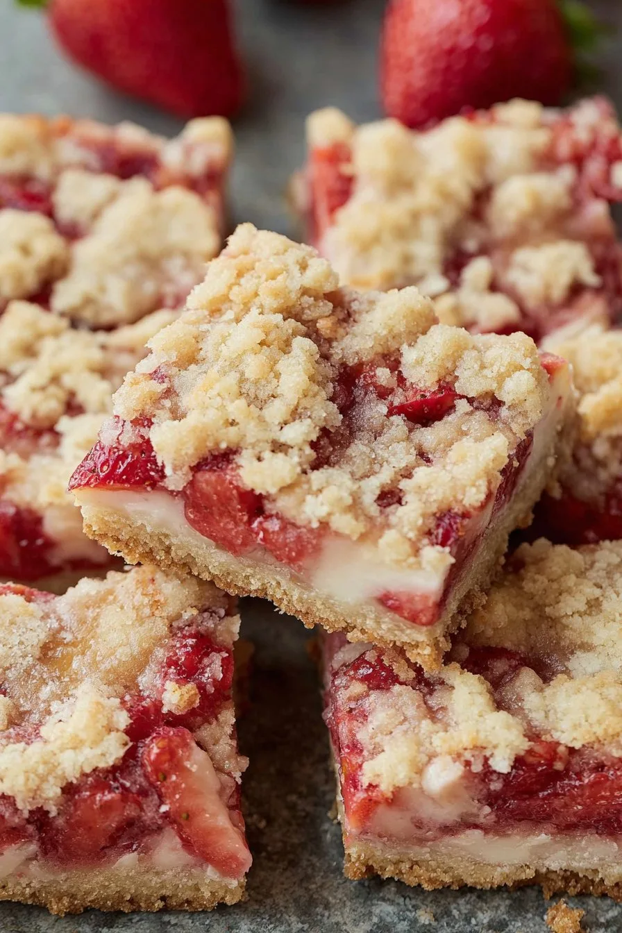 Strawberry Cheesecake Bars