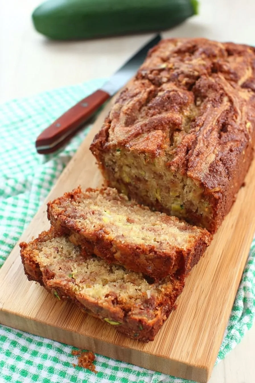 Cinnamon Swirl Zucchini Bread