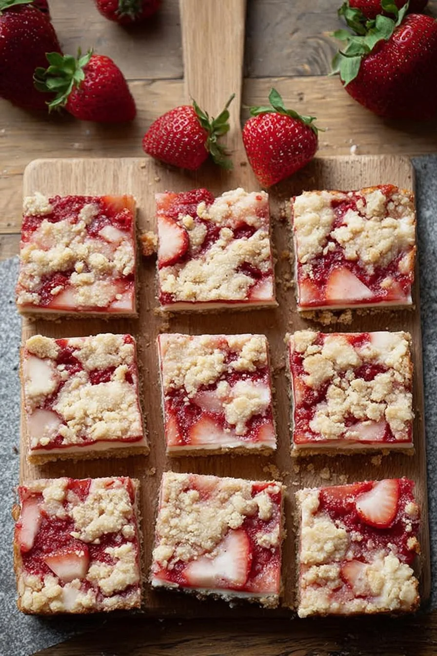 Strawberry Cheesecake Bars
