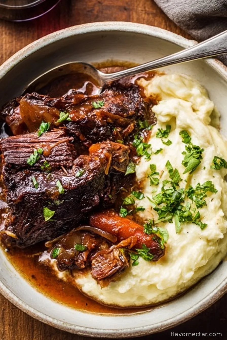 Red Wine Braised Beef