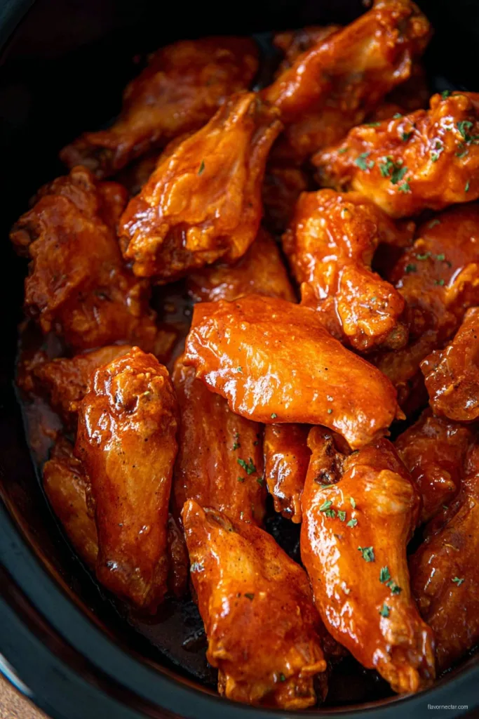Slow Cooker Buffalo Wings