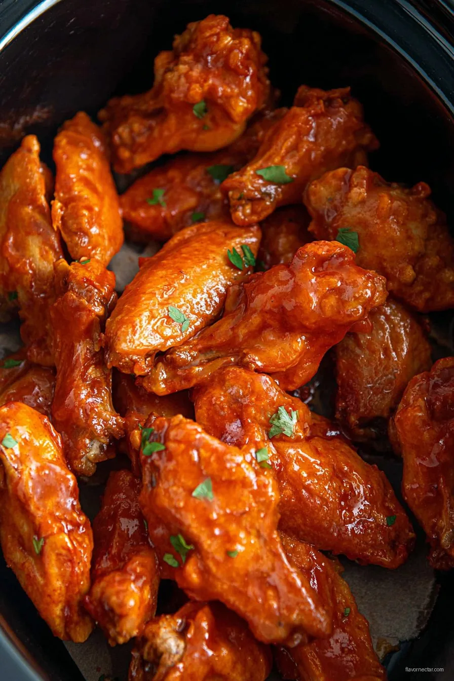 Slow Cooker Buffalo Wings