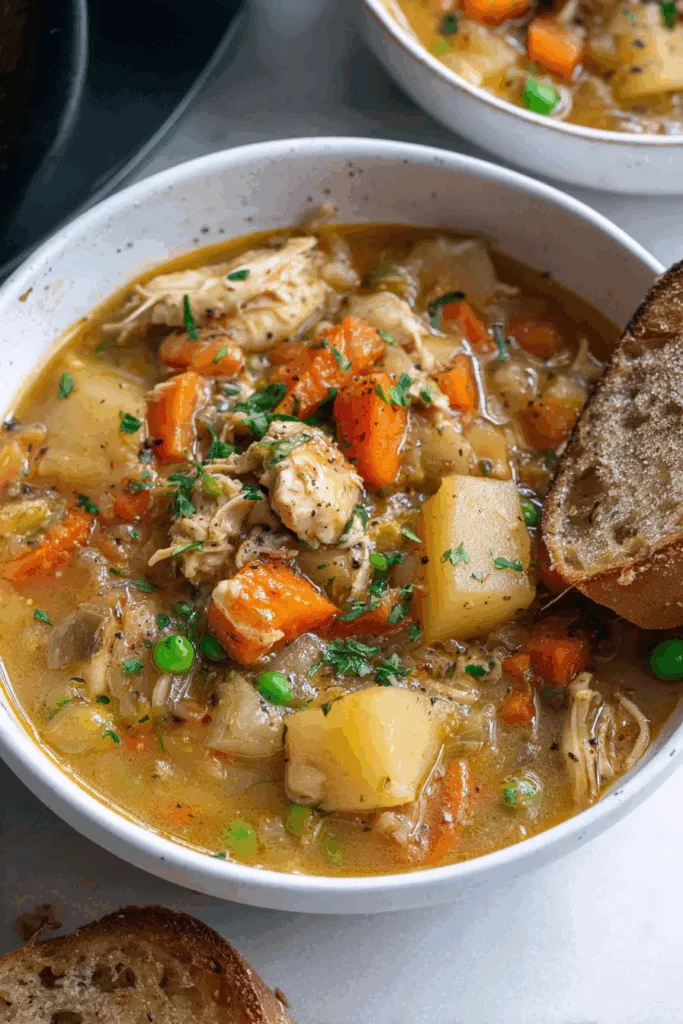 Slow Cooker Chicken Stew Recipe