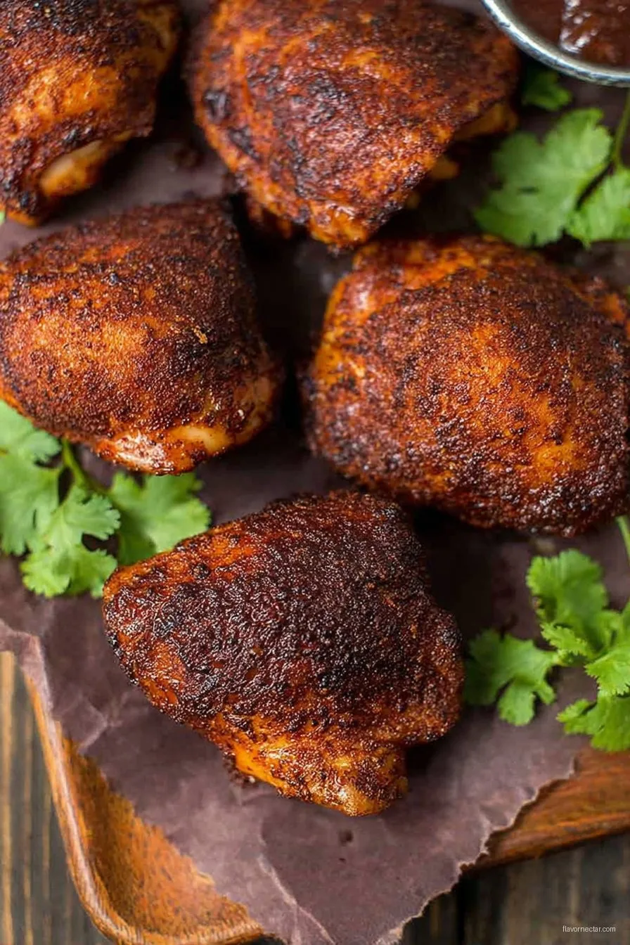 Smoked Boneless Chicken Thighs