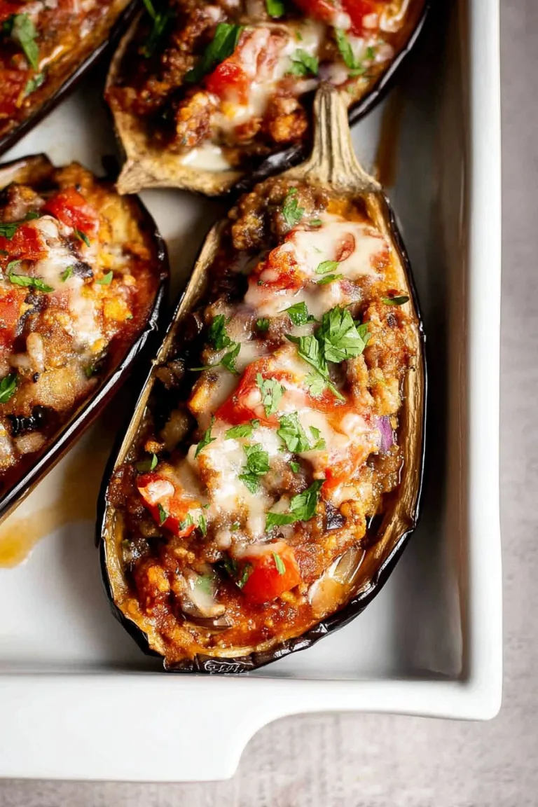 Stuffed Eggplant