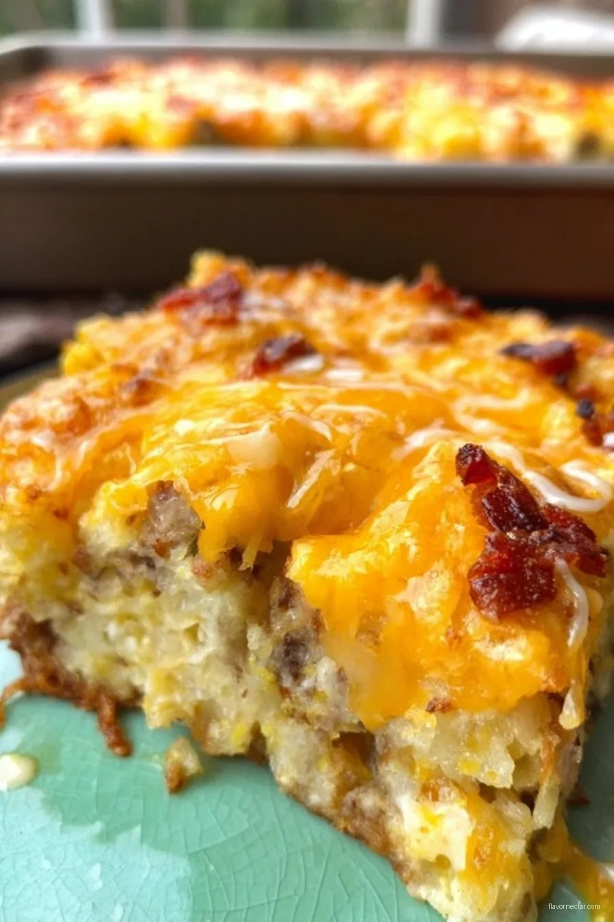 Tater Tot Breakfast Casserole