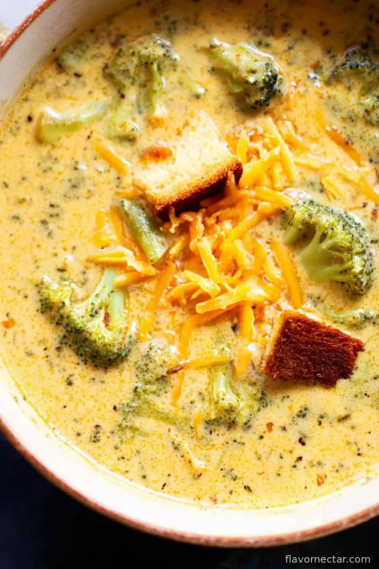 Ultra Creamy Broccoli Cheddar Soup