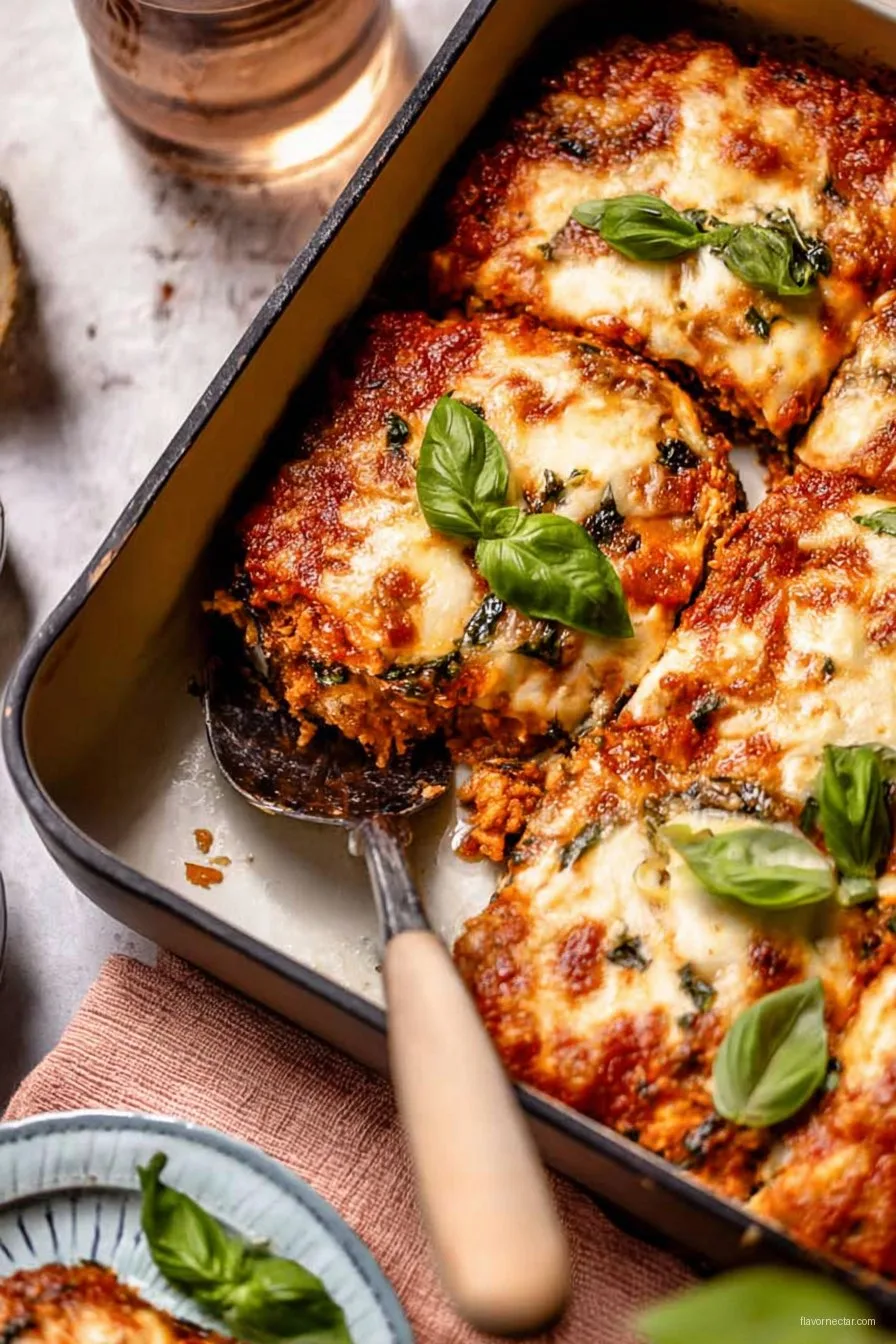 Baked Eggplant Parmesan