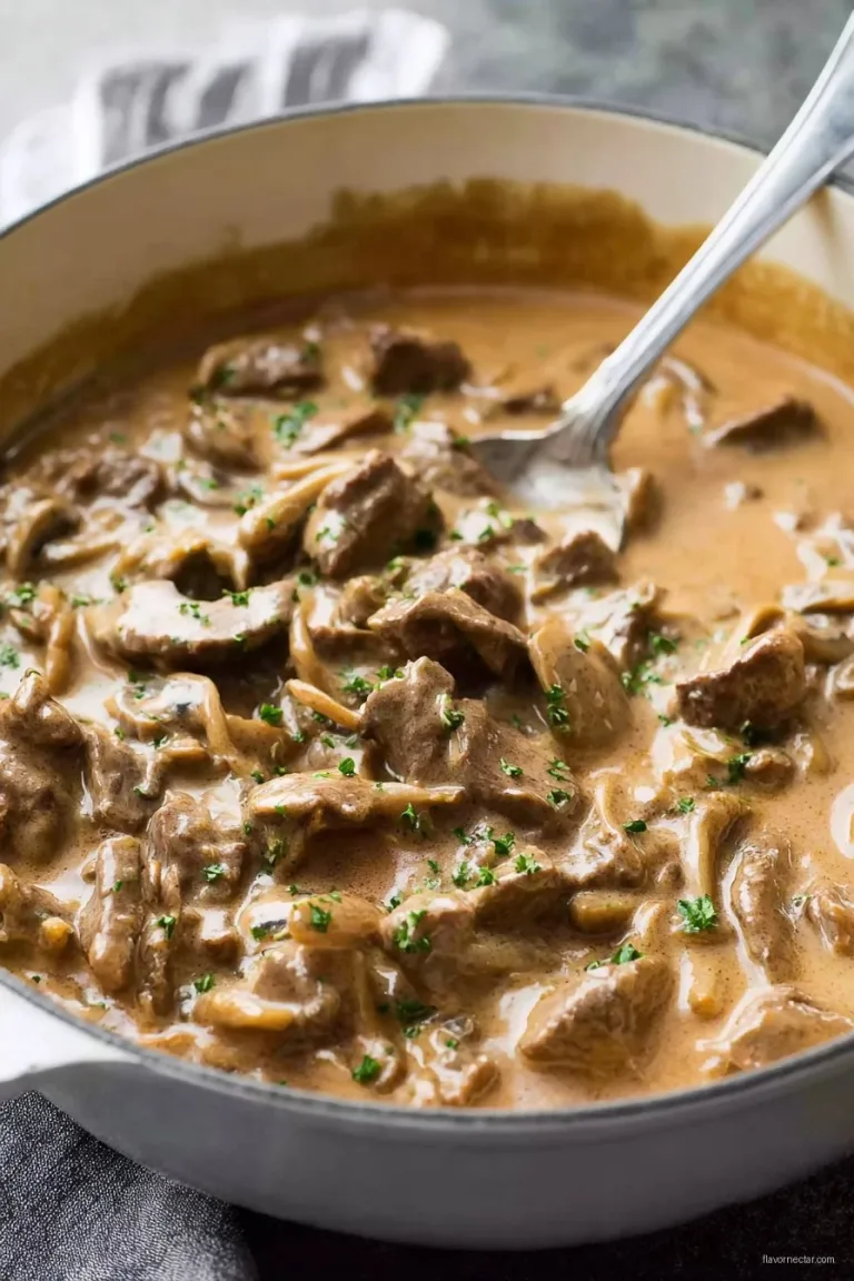 Beef Stroganoff