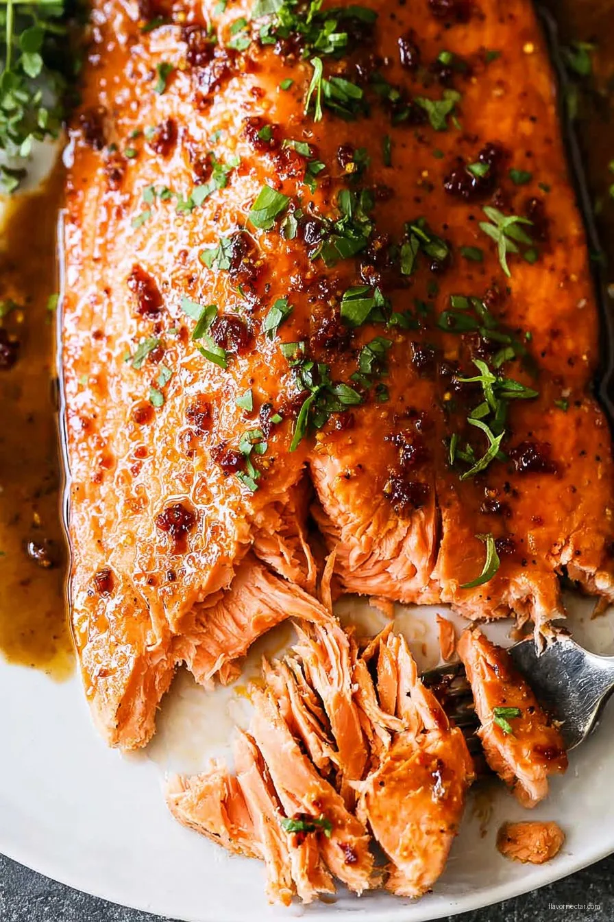Brown Sugar Soy Sauce Salmon