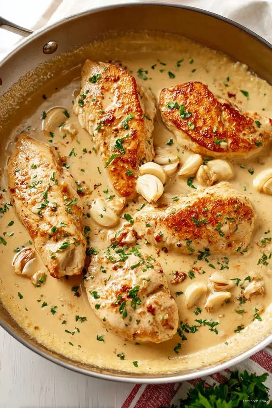 Creamy Garlic Chicken